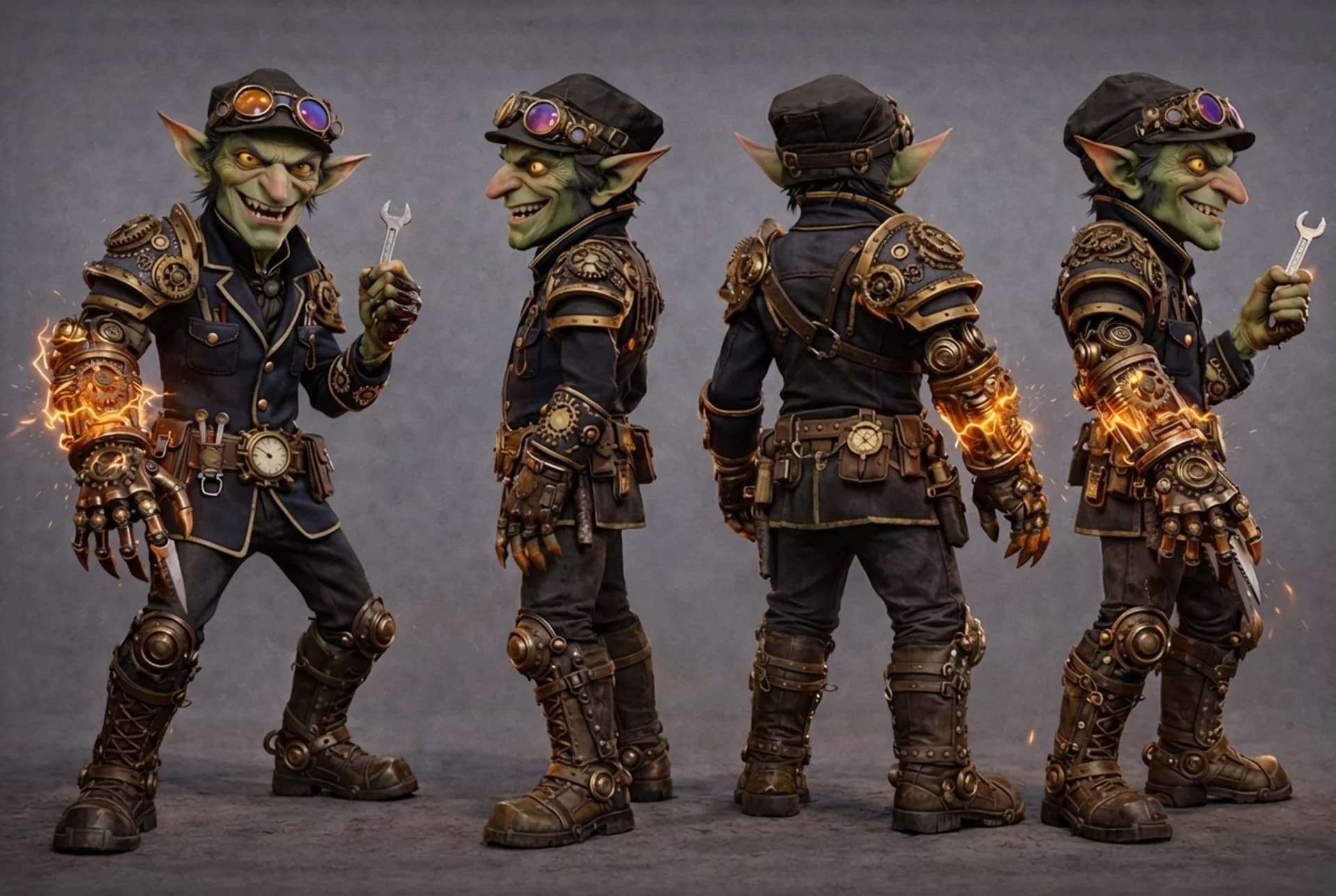 Elder Thimblegear Steamsmith — 3D character model