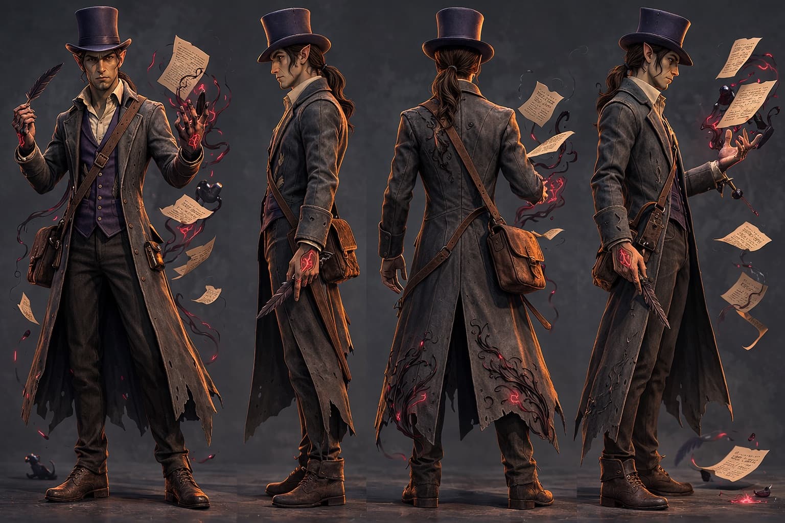 Lucan Moretti — 3D Model Sheet