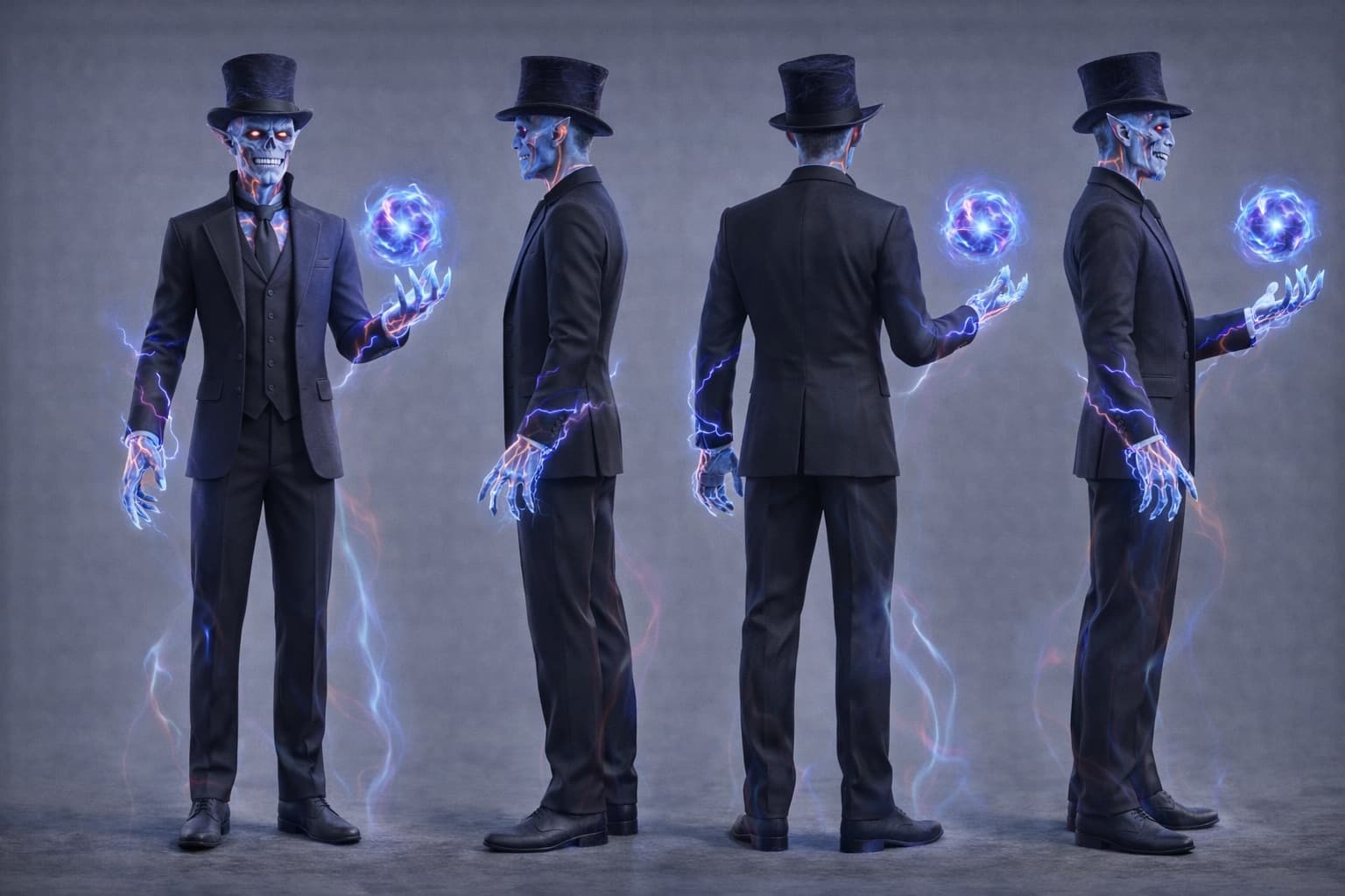 Elder Maelis — 3D Model Sheet