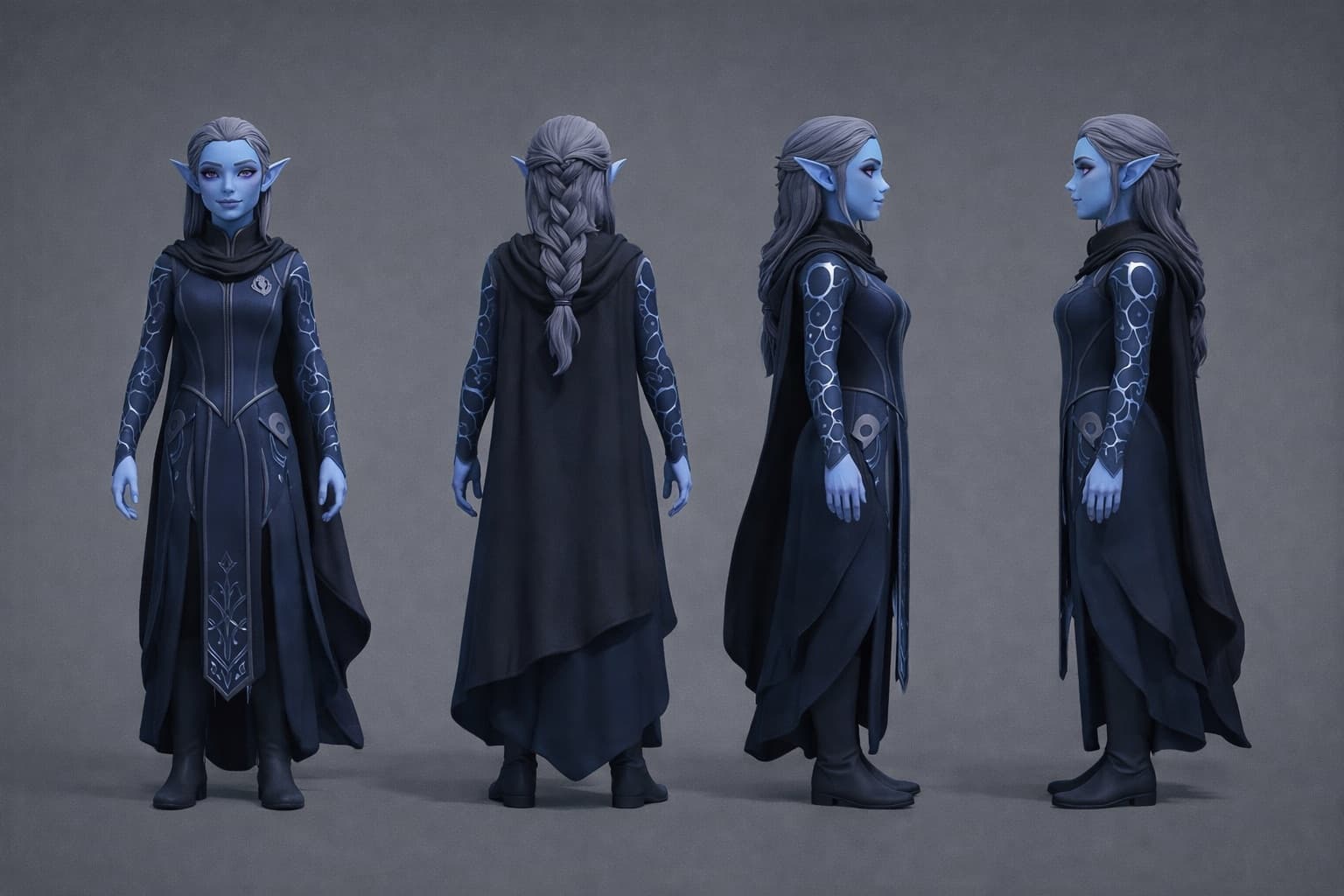 Merra Stonemantle — 3D Model Sheet