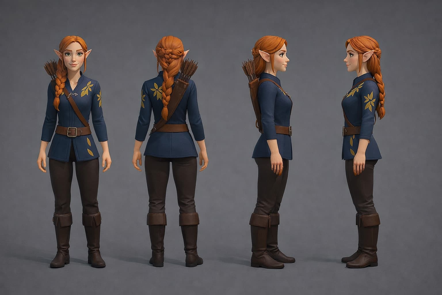 Nimh'Riel — 3D Model Sheet