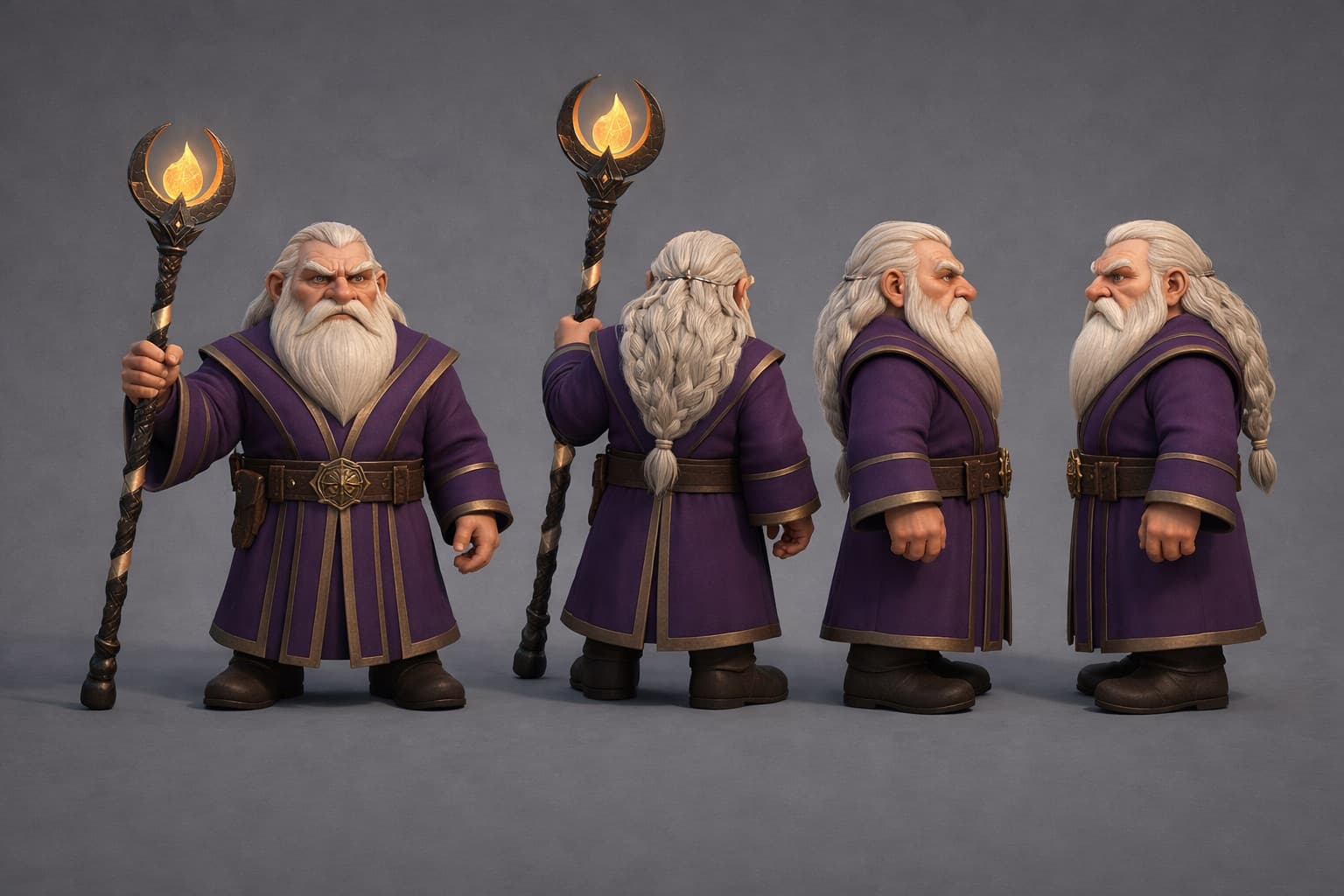 Grimbol Arathyris — 3D reference views