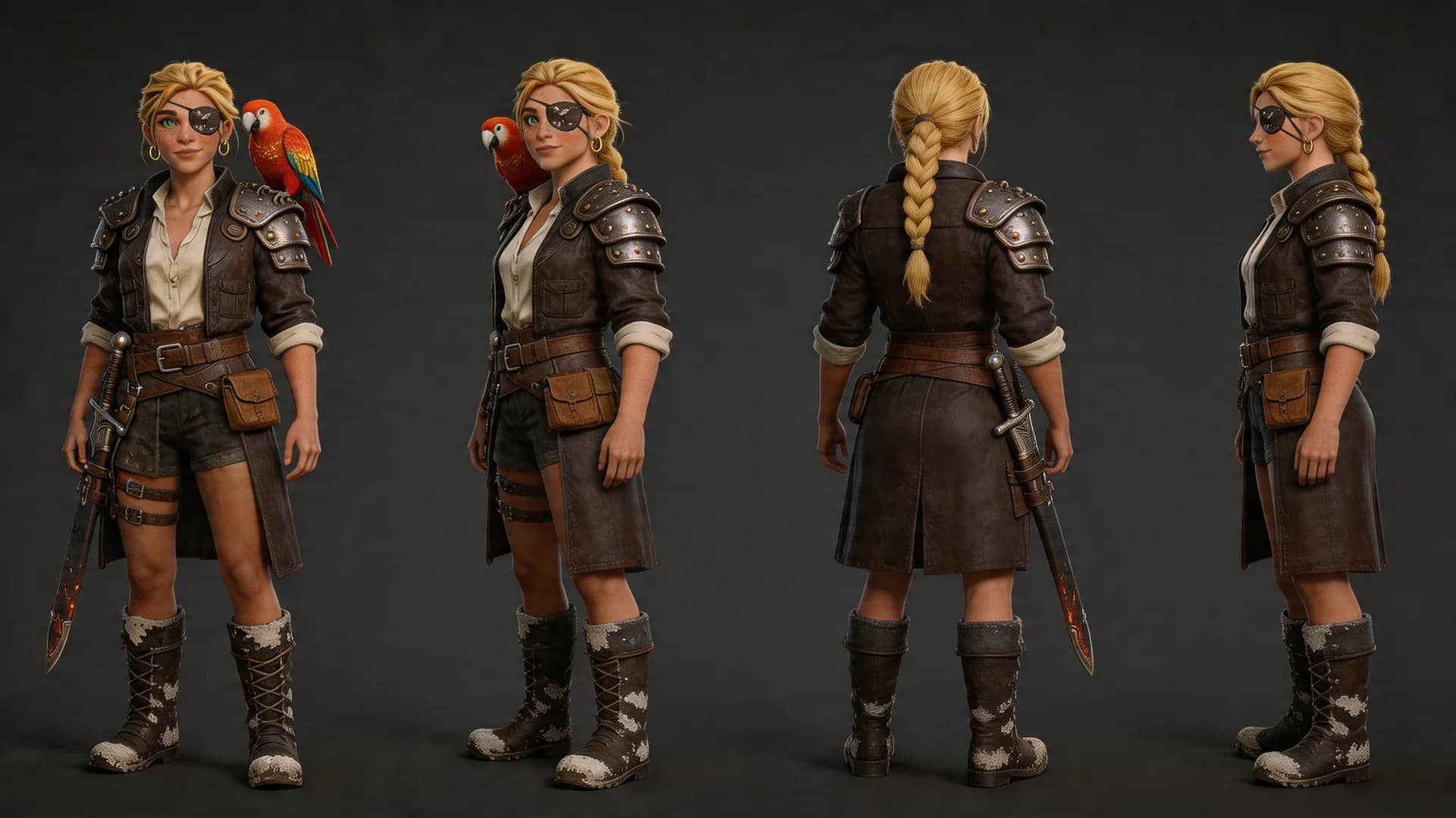 Izabelle Dubuaz — 3D reference views