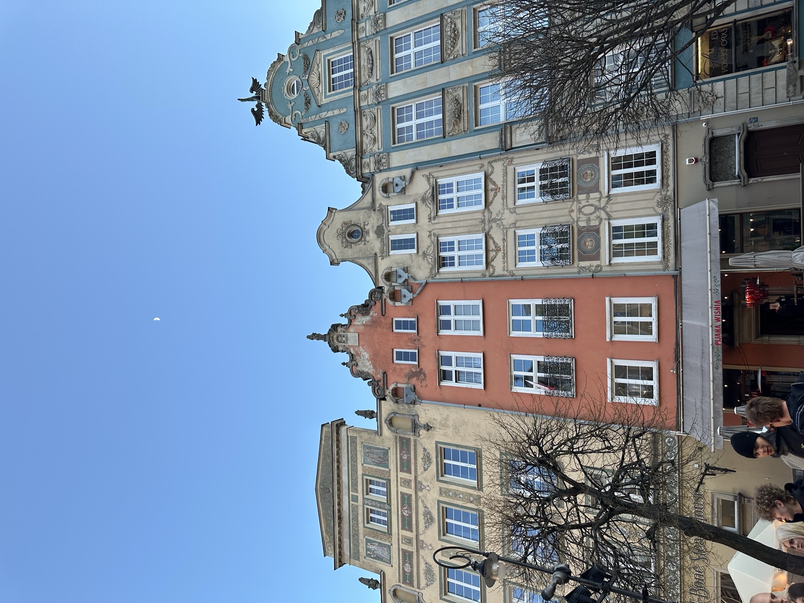 Long Street at sunset, looking toward the Golden Gate