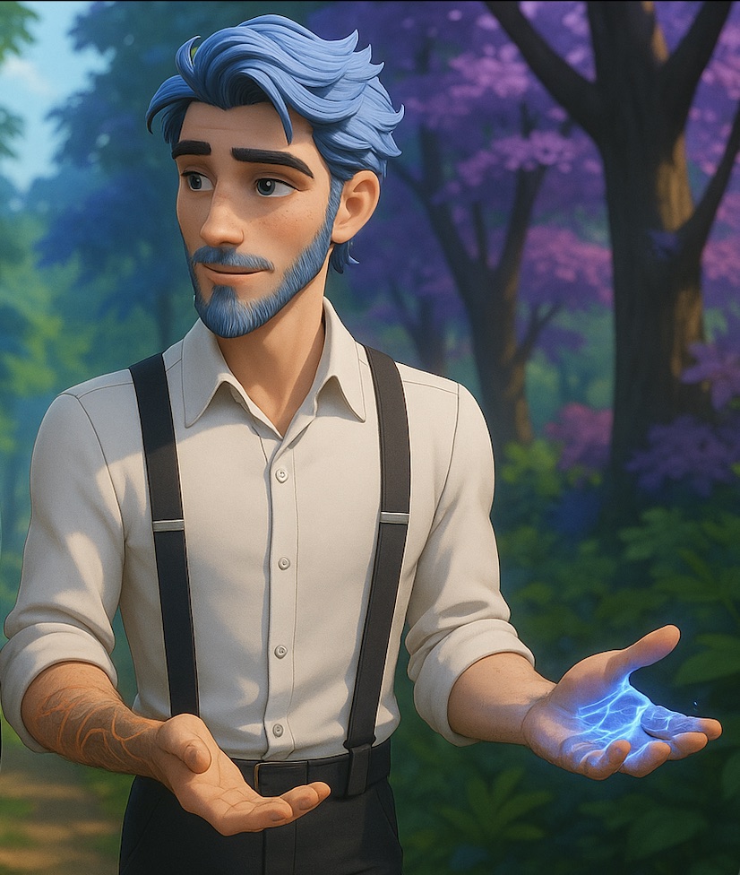 Thomas Kessler — The Azure Light, protagonist of The Ethereal Web